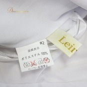 【社交ダンス衣装】ワンピース ドレス leirena レイリーナ チョーカー 白 ホワイト 花柄 レース 豪華 ラインストーン