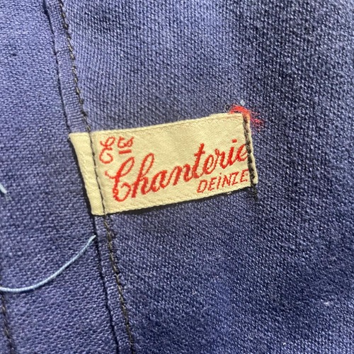 50s Chanterie コットンツイル フレンチワークジャケット 詳細写真2