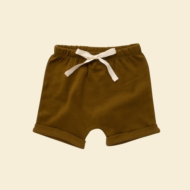 【Ziwi Baby】Drawstring Shorts - Olive