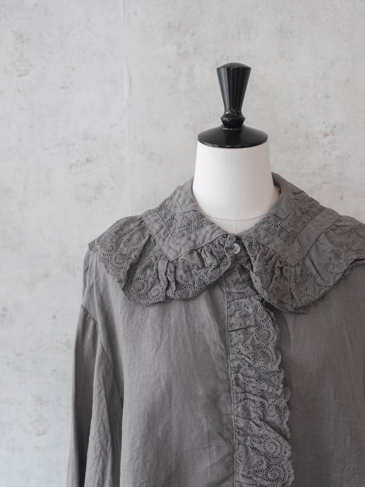 新品✨　Ameri VINTAGE プリーツフリルブラウス F シャーリング Gauze#]ameriアンティークフリルブラウス | fripons