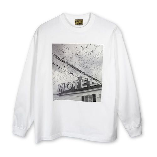 【MOTEL】 Long Sleeve T-shirt 【White】