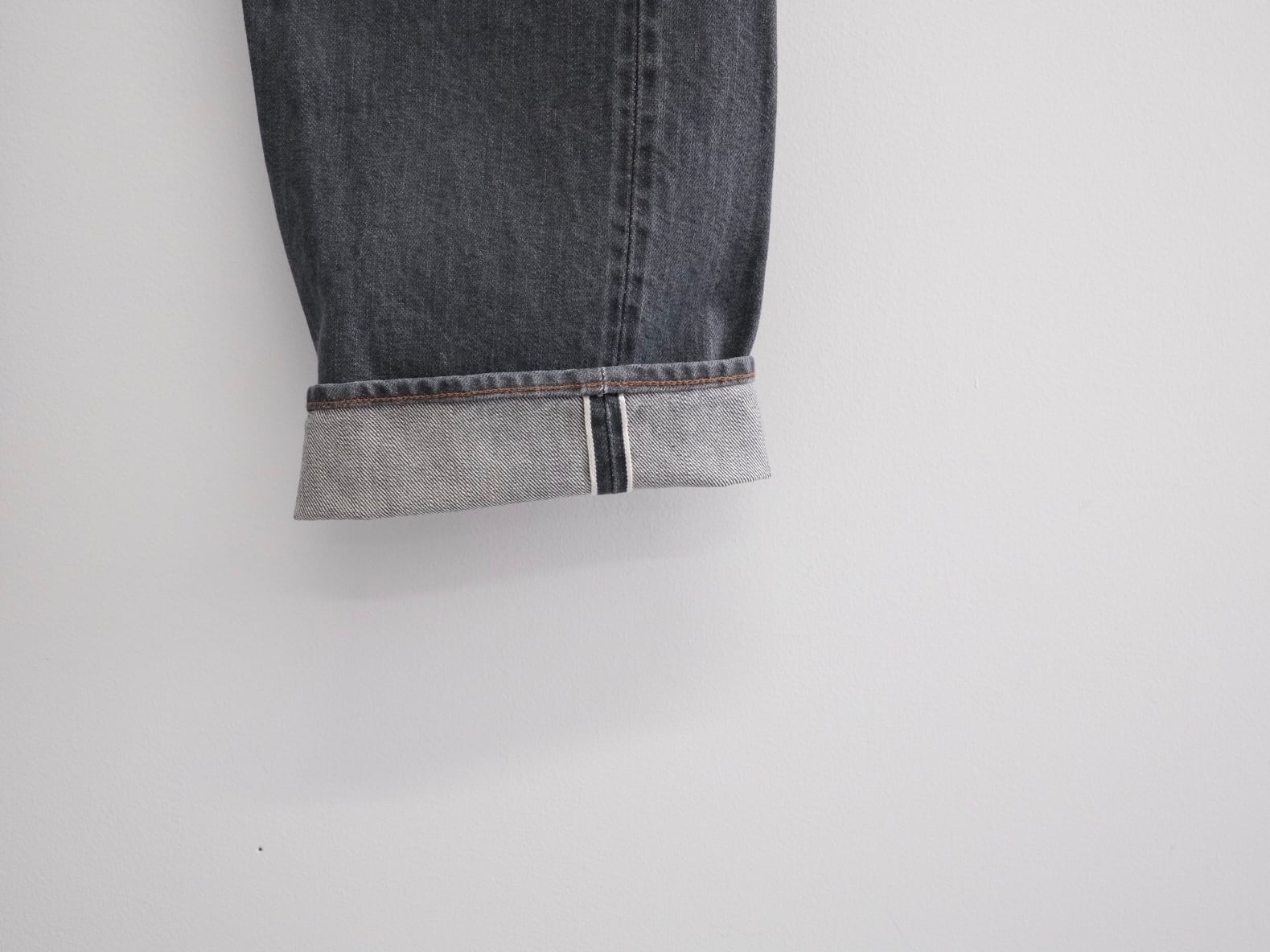 CIOTA” New Straight 5 Pocket denim Pants Medium Gray” | Lapel