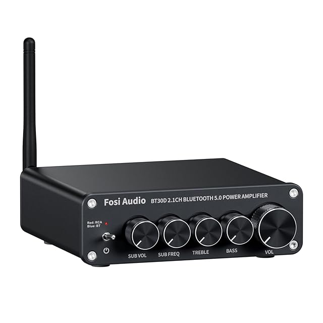 Fosi Audio BT30D Bluetooth5.0アンプ パワーアンプ サウンドアンプ
