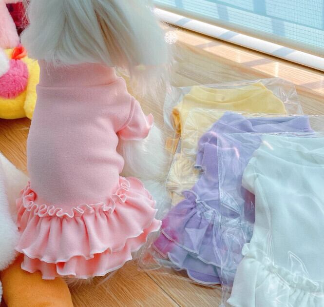 おすすめ☞《予約》3102355 なめらかフリルワンピ(4種)