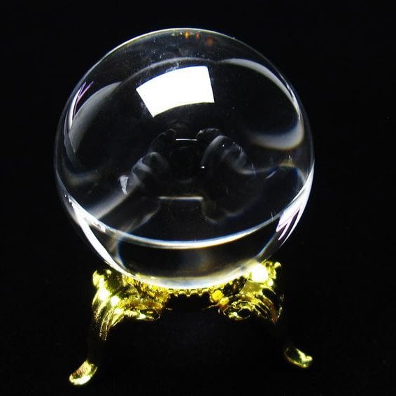 水晶 スフィア 丸玉 ブラジル産 30mm 一点物 141-6465