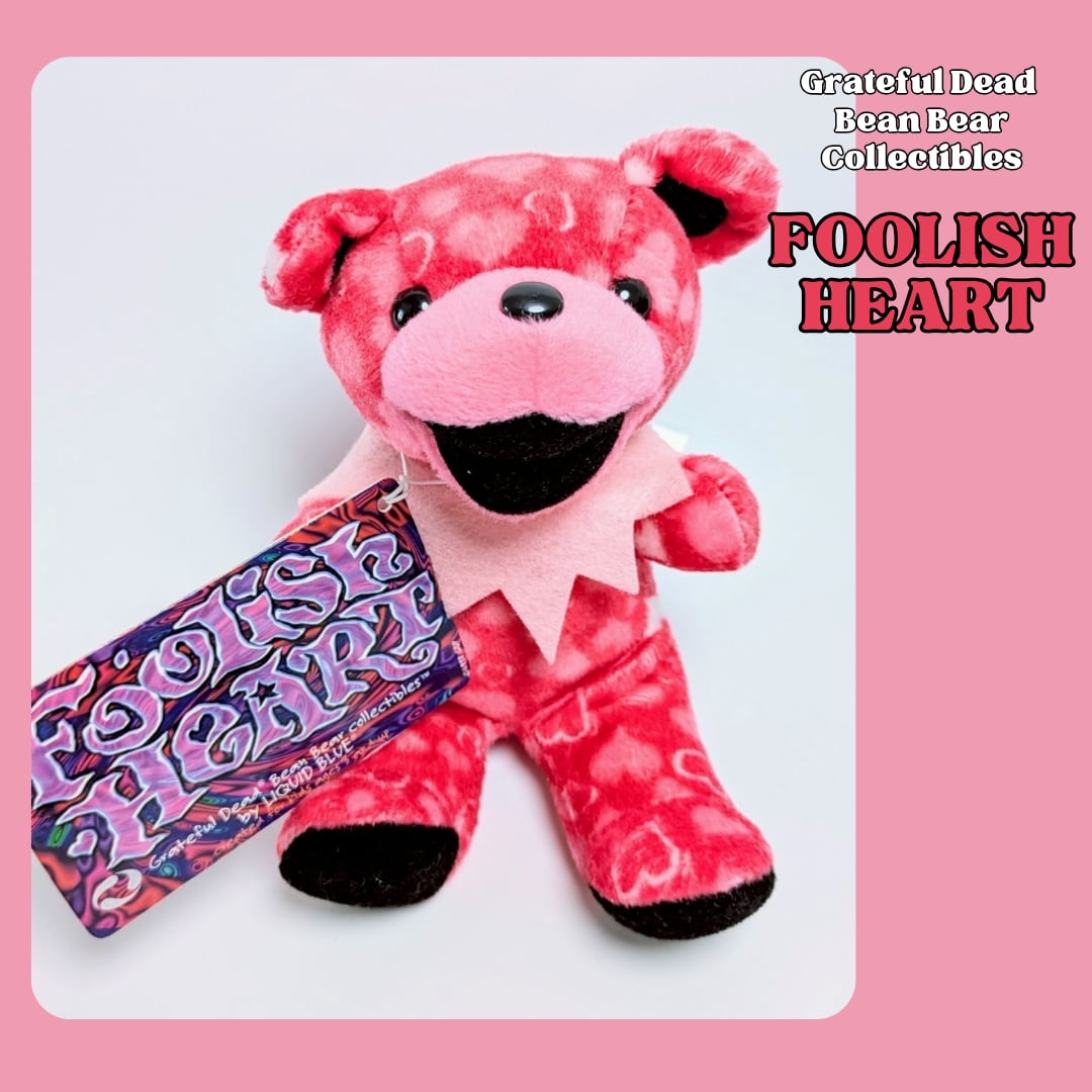 デッドベアのフーリッシュハートと同じ柄 グレイトフルデッドベア
