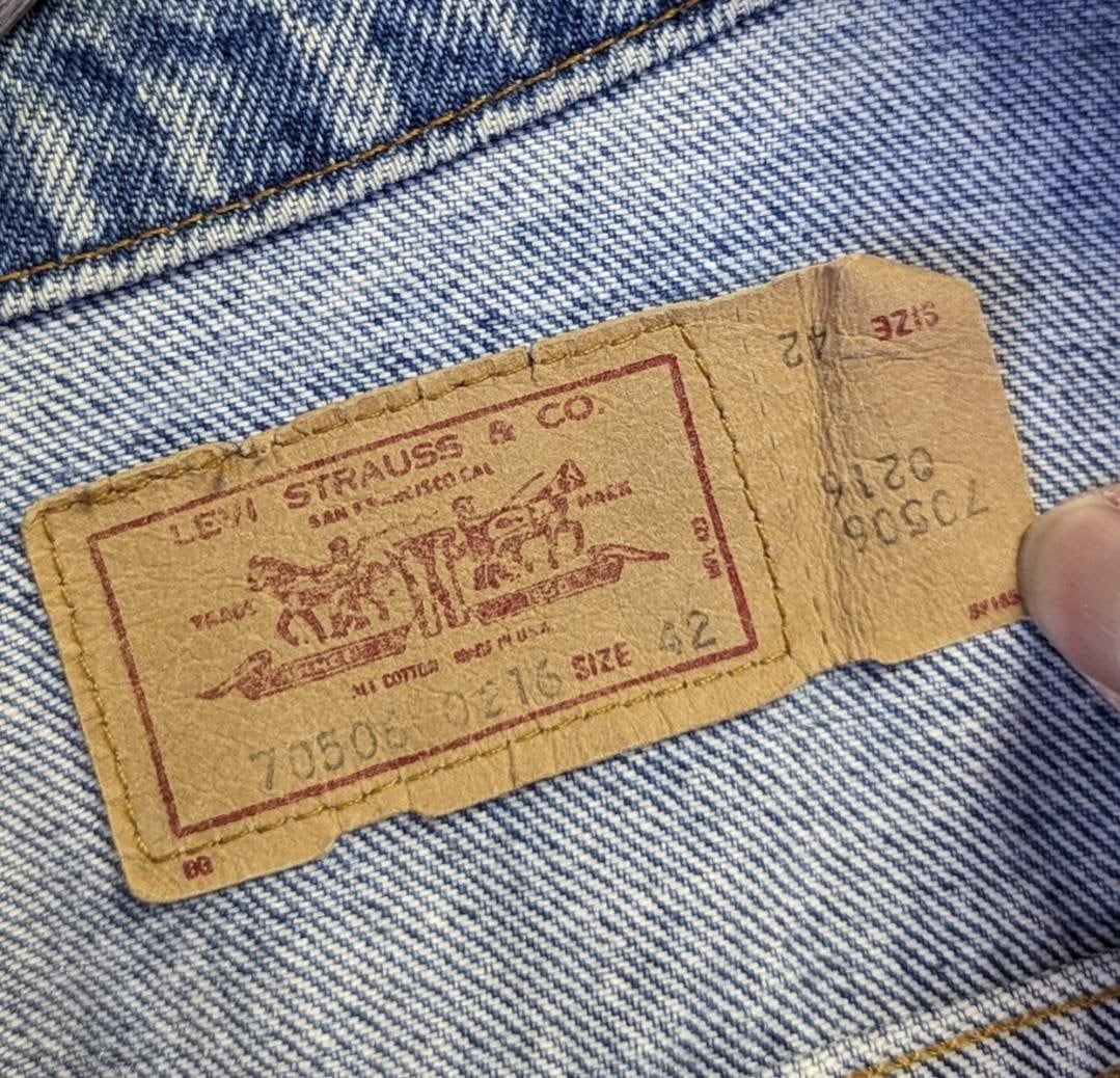 80s Levi's 70506 4th denim tracker jaket【小岩店】 | What'z up 80s Levi's 70506 4th denim tracker jaket【小岩店】 | What'z up