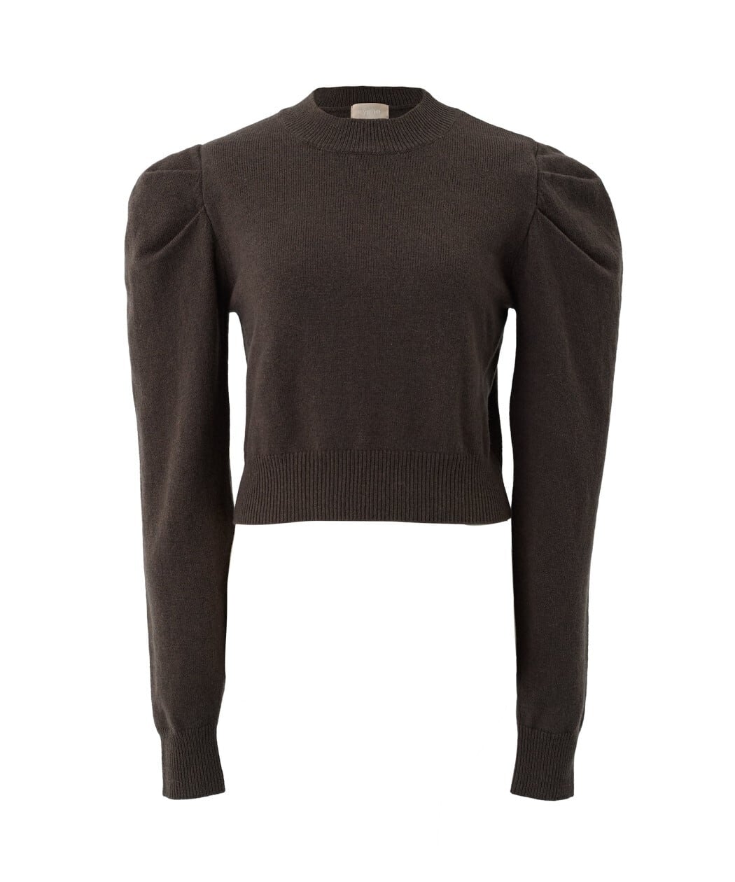 ポワンニットプルオーバー Nicole ブラウン | Cygne 