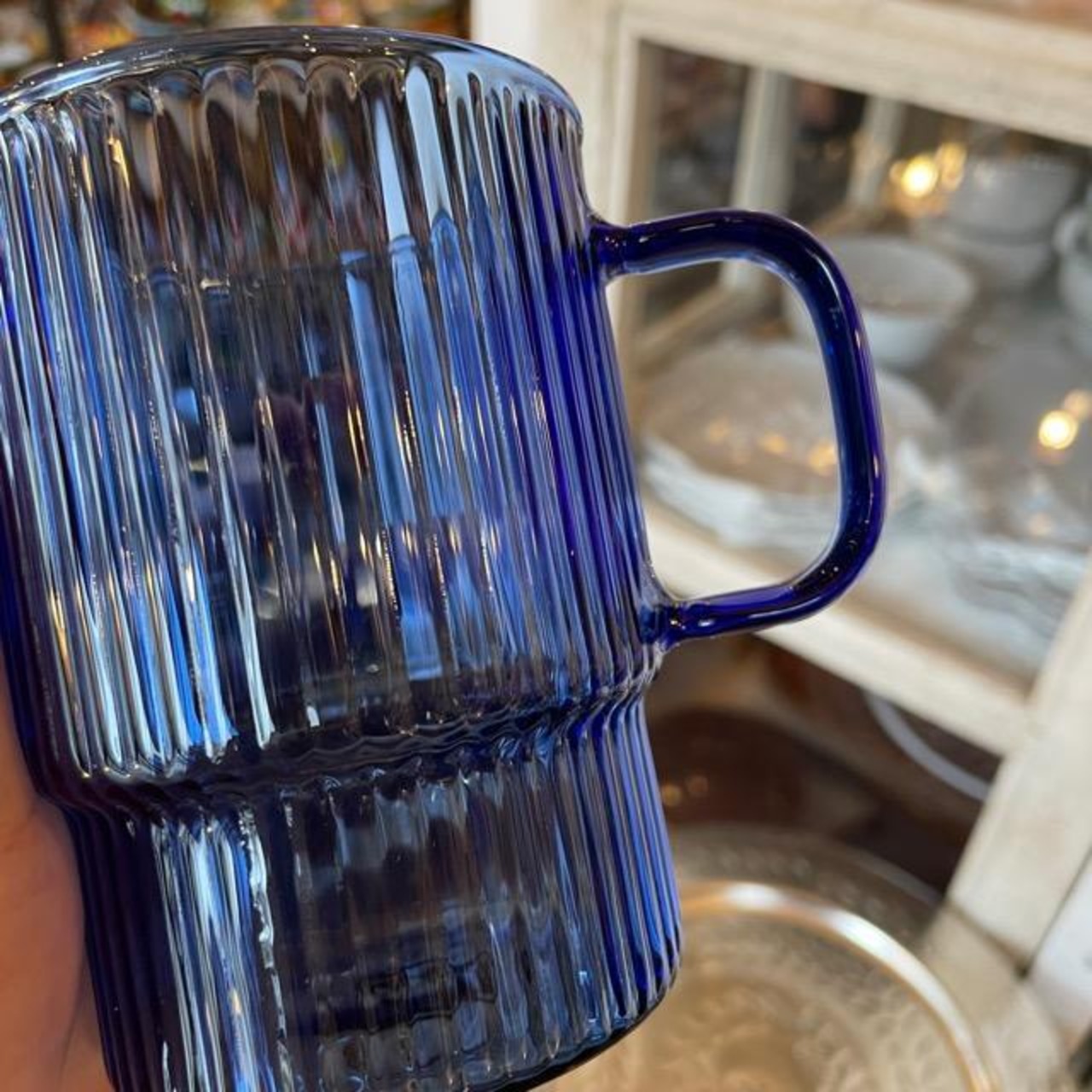 STACKING GLASS MUG 4color / スタッキングガラスマグ 全4色 マグカップ クリアカラー 透明感 カラフル シンプル かわいい おしゃれ ギフト プレゼント