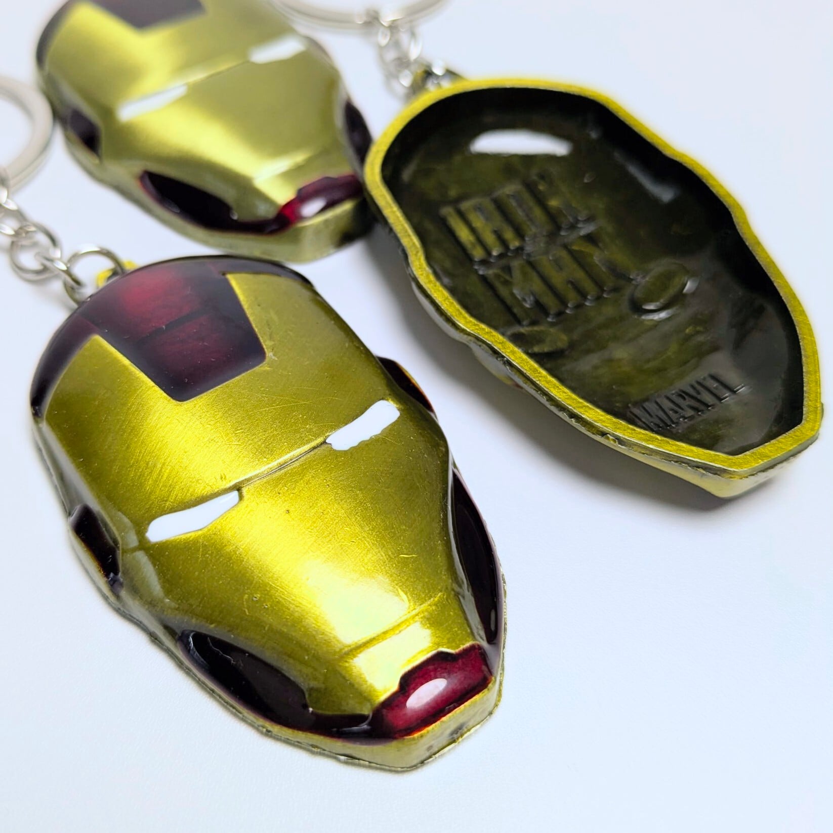 【 Iron Man ( アイアンマン ) 】  アイアンマン合金キーホルダー / パワードスーツ〚アメリカン雑貨 アメトイ〛