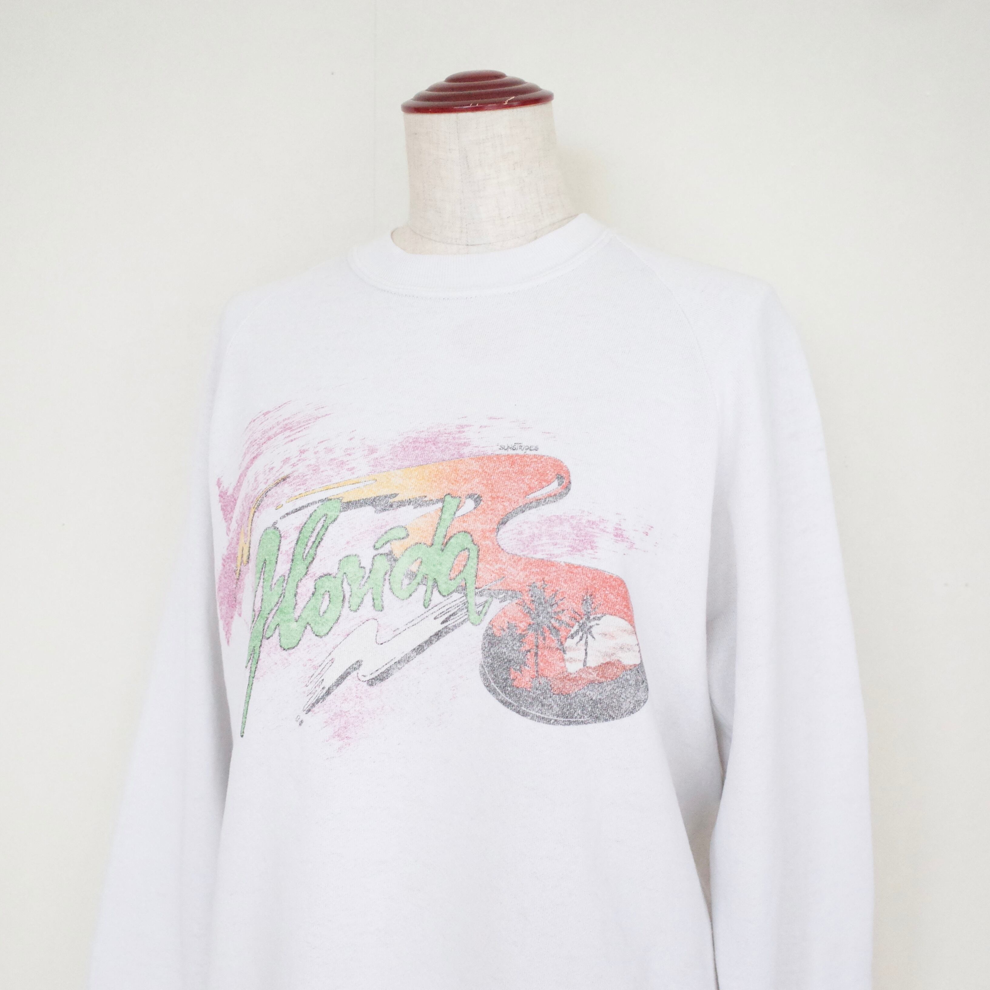 70-80s Florida print sweat