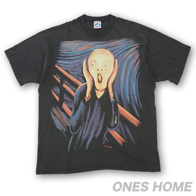 90s Edvard Munch "The Scream" tee
