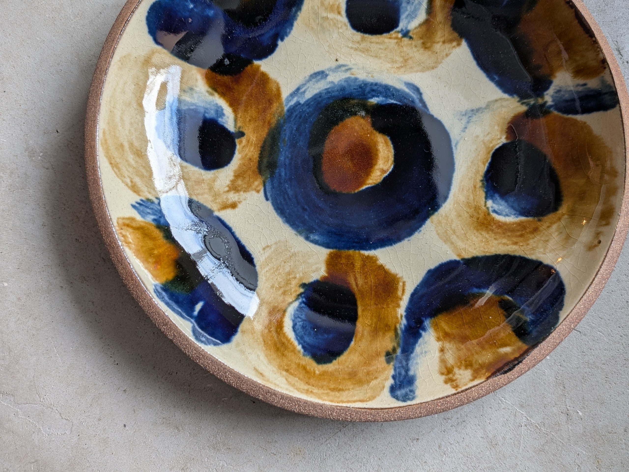 やちむん ちゃんぷるー皿・小 ／ リング | 一翠窯 | inoya | Basic