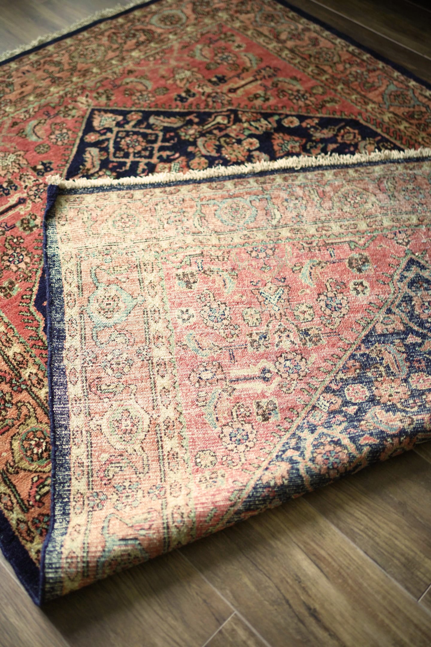 ヴィンテージラグ トライバルラグ アクセントラグ イラン Malayer