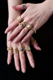 K18 Utopara Diamond Ring