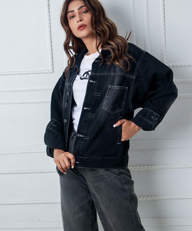 ペンジー オーバーサイズ トラッカージャケット Penge Oversize Trucker Jacket (PNG-20JT1201)