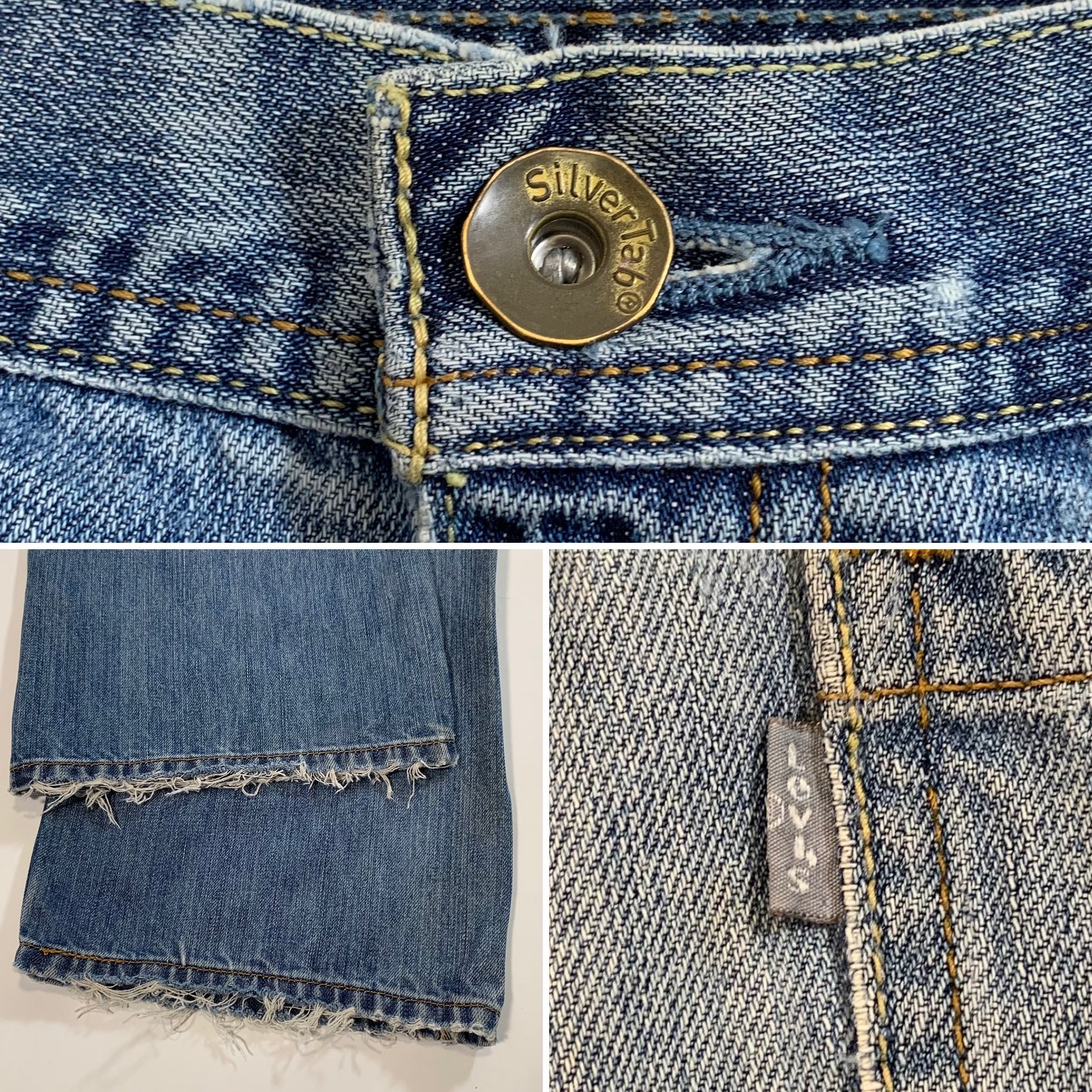 9004 リーバイス シルバータブ ルーズ デニムパンツ W34 | San Fernando