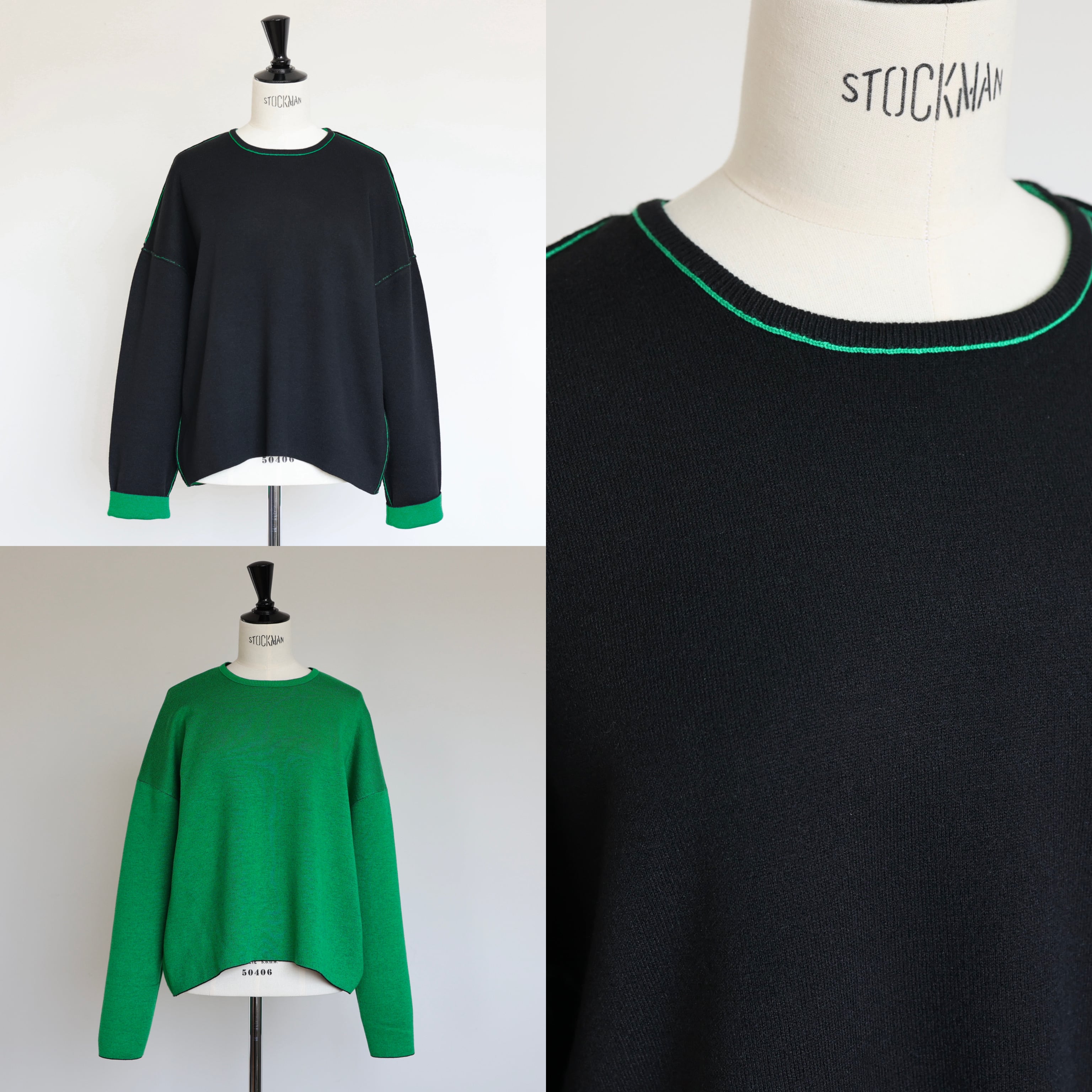 ジプソフィア W face knit tops gypsohila