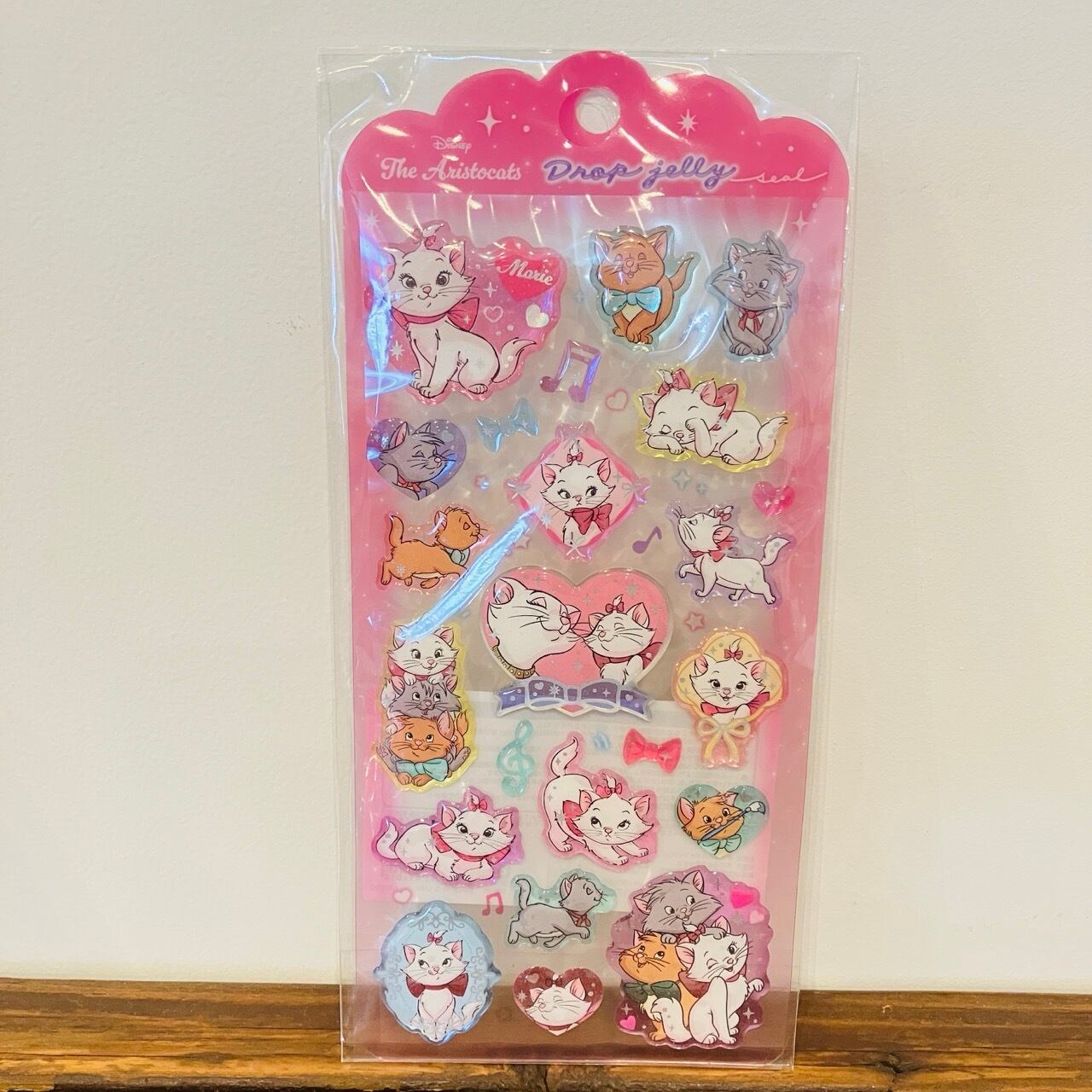 ディズニー おしゃれキャット ドロップジェリーシール X22