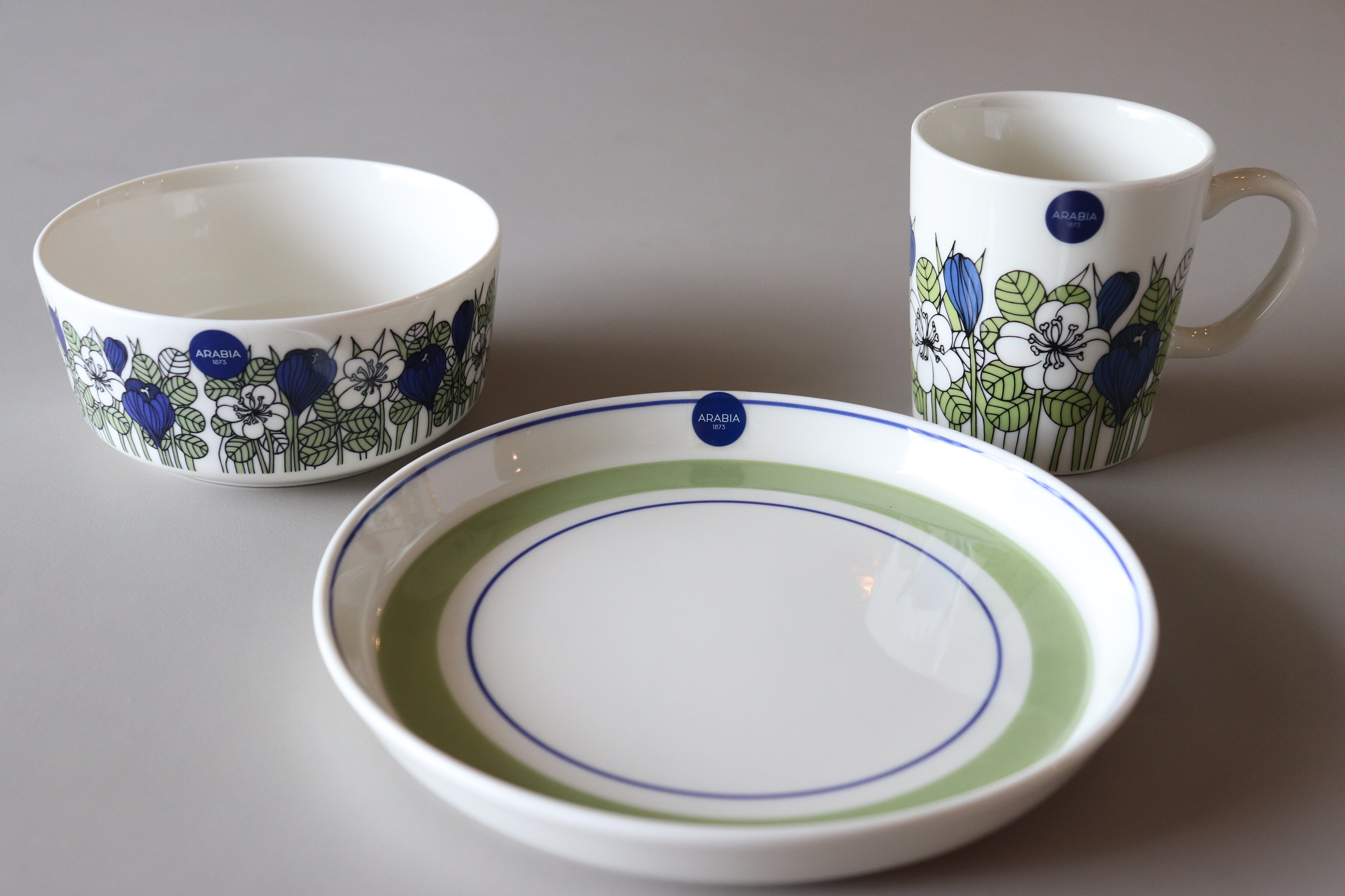 Arabia Finland LAURA エッグカップ｜オリジナルボックス ARABIA
