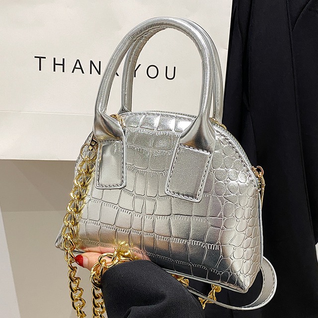 クロコダイルハンドショルダーバッグ　　2318