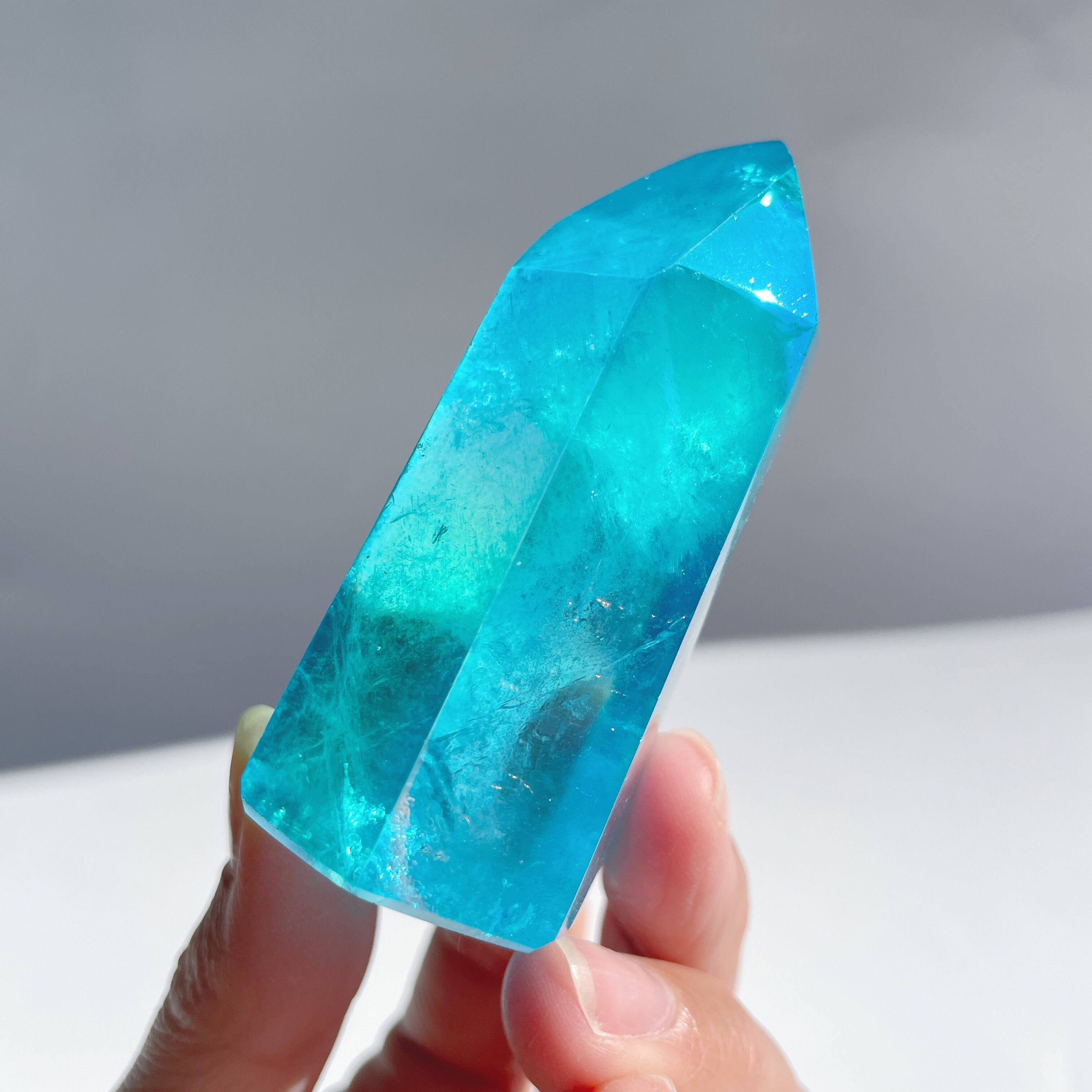 アクアオーラクォーツ タワー03✧Aqua Aura Quartz ✧オーラクリスタル