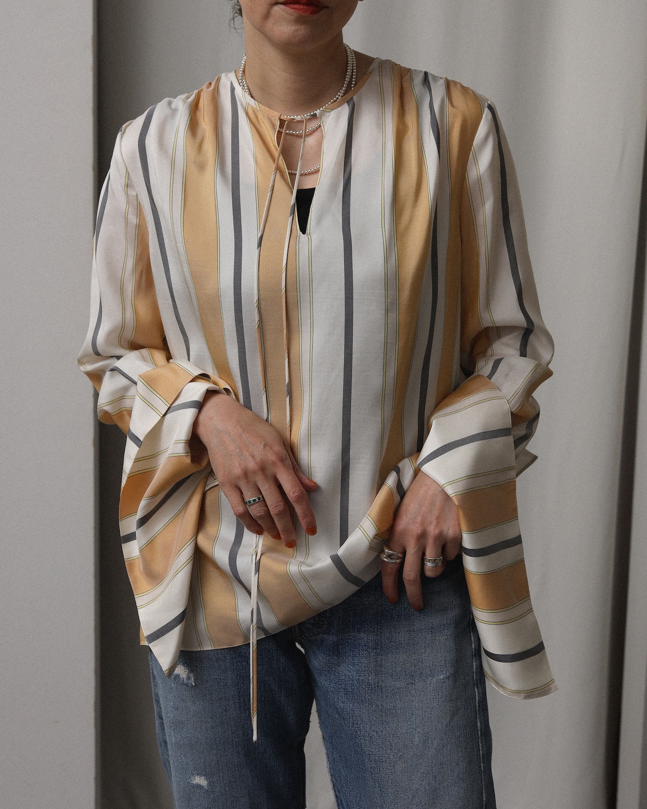 Lanvin / Striped Blouse