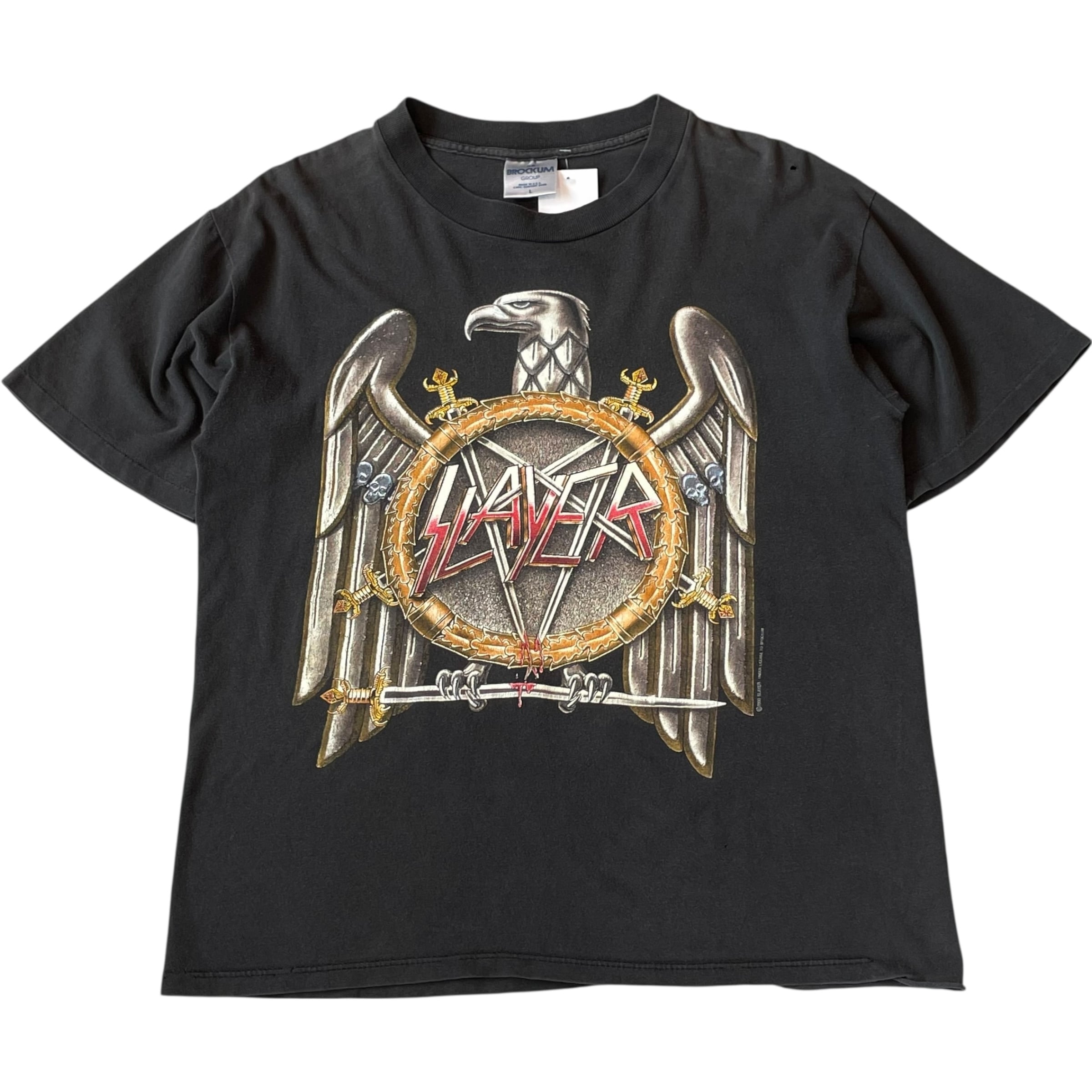 1990s SLAYER "TOURING IN THE ABYSS" T-shirt
