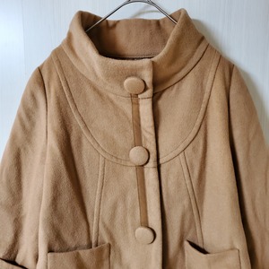 【USED】シップス　スプリングコート　ポンチョ