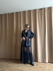 【RE:ART】hand paint remake tailored jacket-4605-3