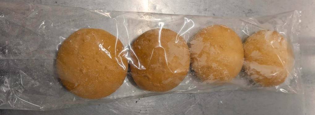 冷凍】プラントベース対応・バーガー用バンズ・4個入り [Frozen] Plant