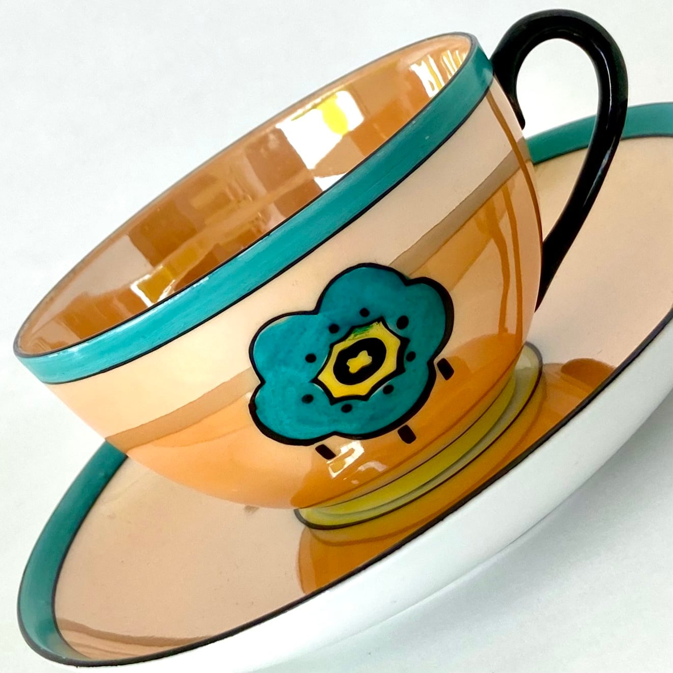 世界的に 名古屋陶器◇アールデコ 小鉢 ボウル デザートカップ