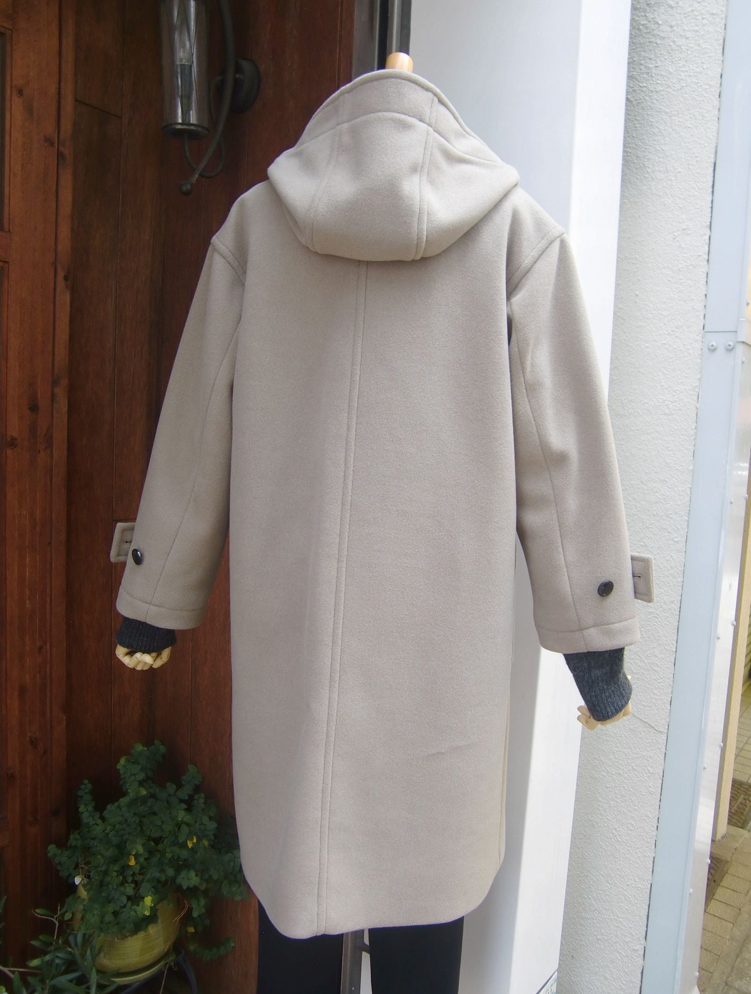 Munich ：マイクロシープダブルジャージダッフルコート | Blanco