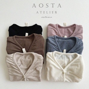 «sold out»«Aosta» アトリエカーディガン 6colors