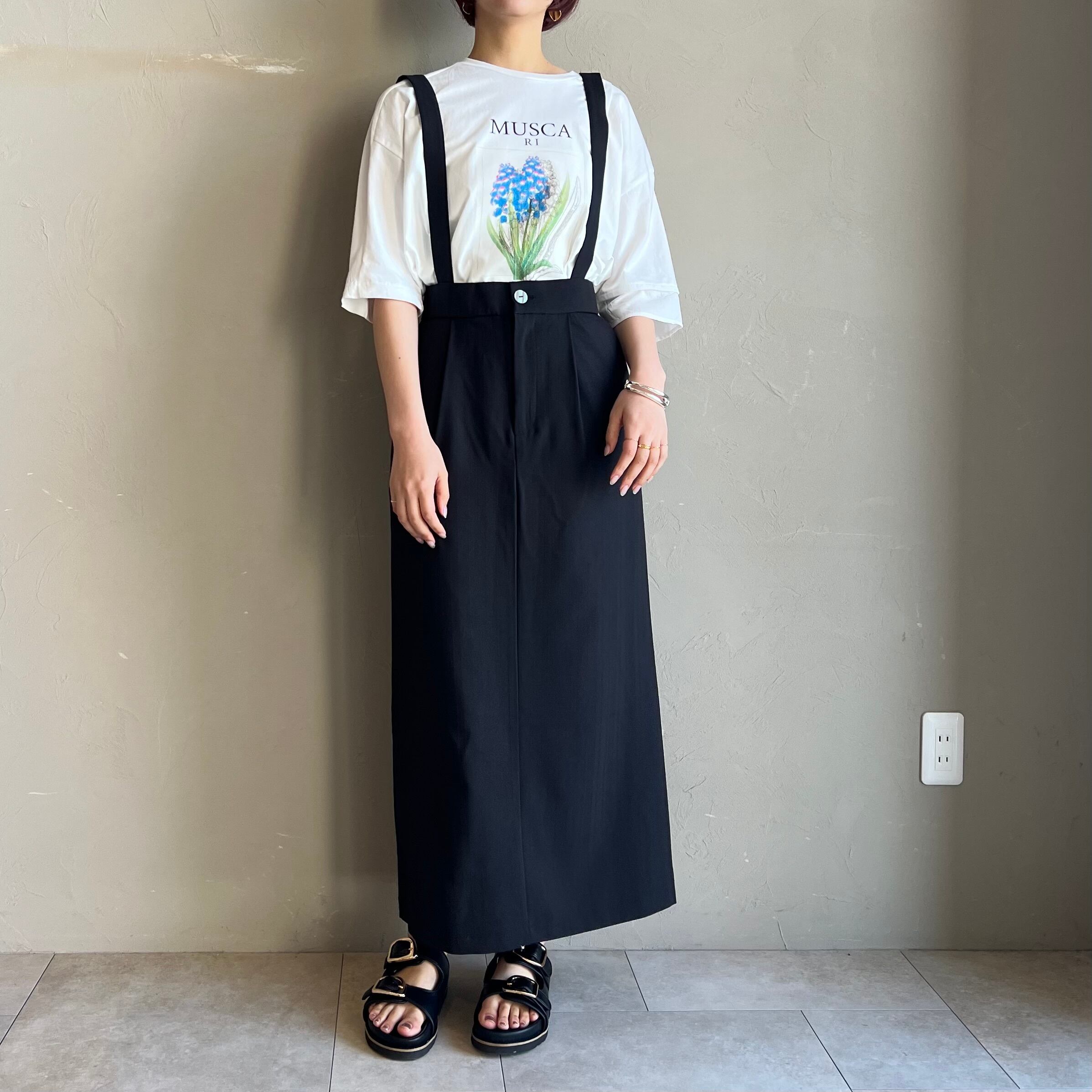 ROSIEE】サスペンダー付きIラインスカート | valance 福井｜レディース
