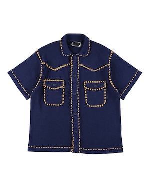PHINGERIN 【SUMMER PG1 WESTERN SHIRT NAVY】