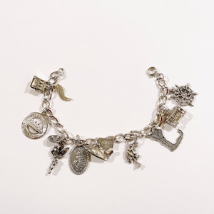 Vintage BEAU STERLING Charm Bracelet