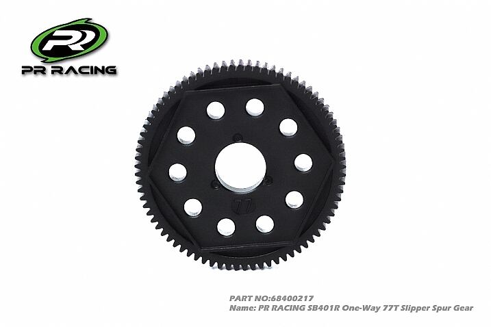 PR RACING PART NO:68400217 Name: PR RACING SB401R One-Way 77T