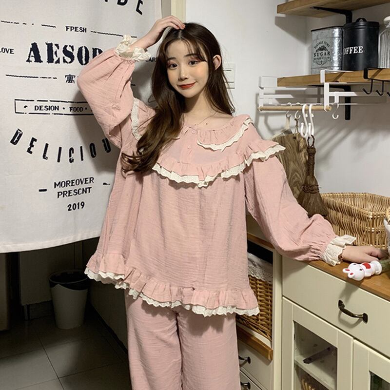 スプリングルーズ ロング 大人ガーリー スウィート キュート カジュアル 春物 萌量不足68177490799