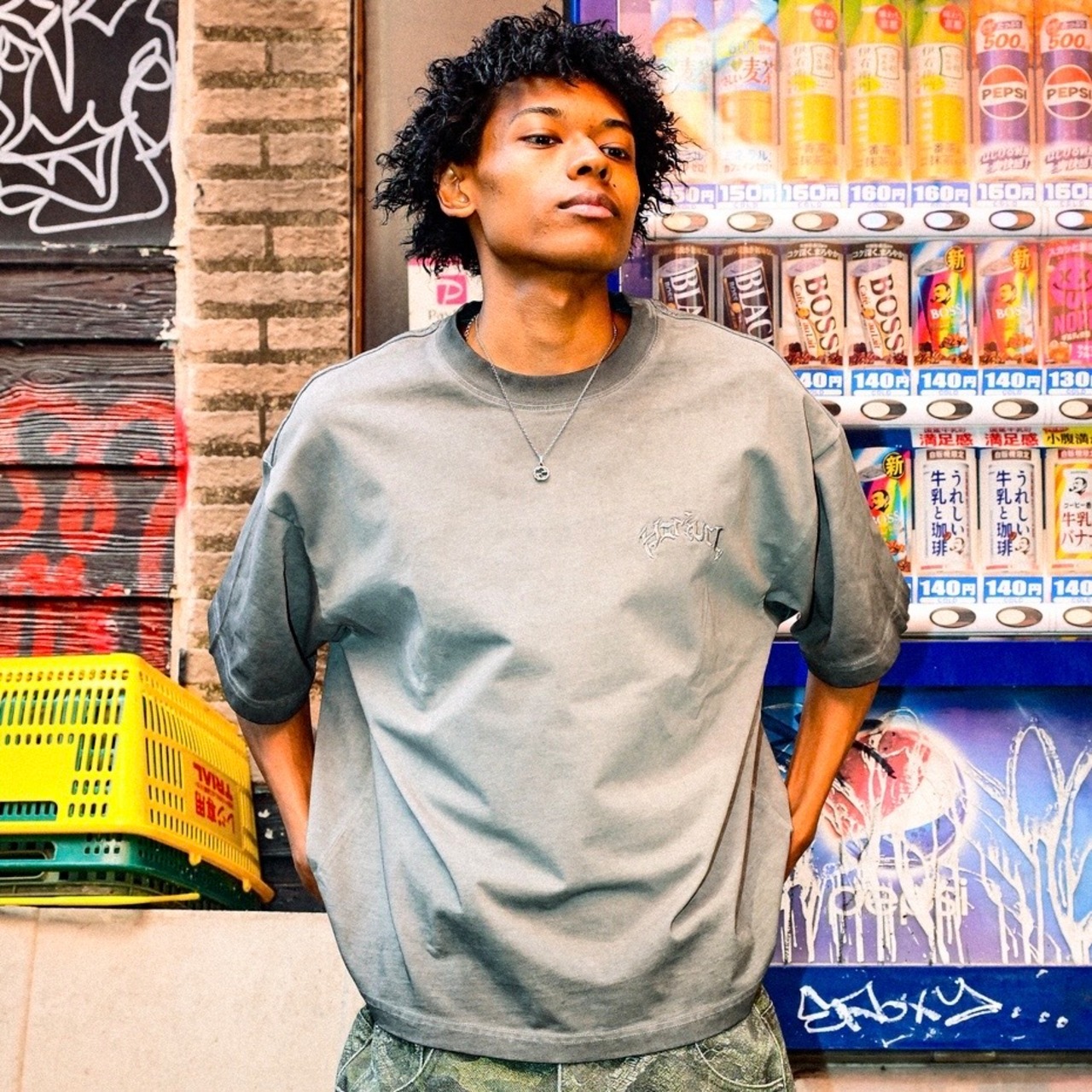 OG SMALL LOGO HEAVYWEIGHT PIGUMENT TEE
