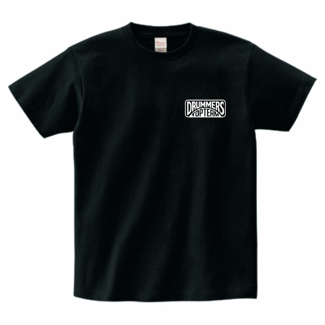 Tシャツ type02 BLACK【DRUMMERS TOP TEAM】