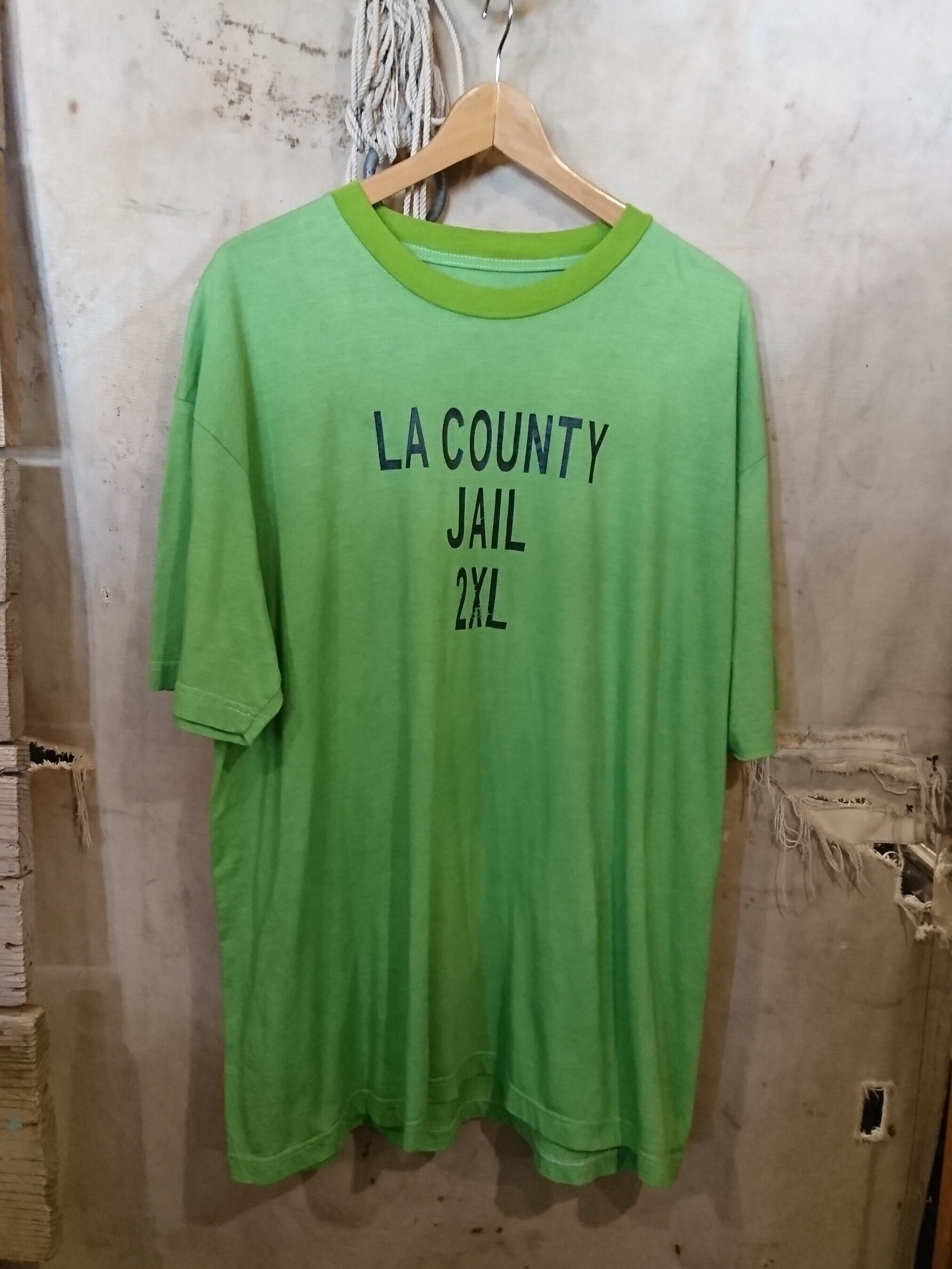 LA COUNTY JAIL TEE OVER DYE