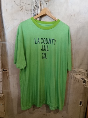 LA COUNTY JAIL TEE OVER DYE