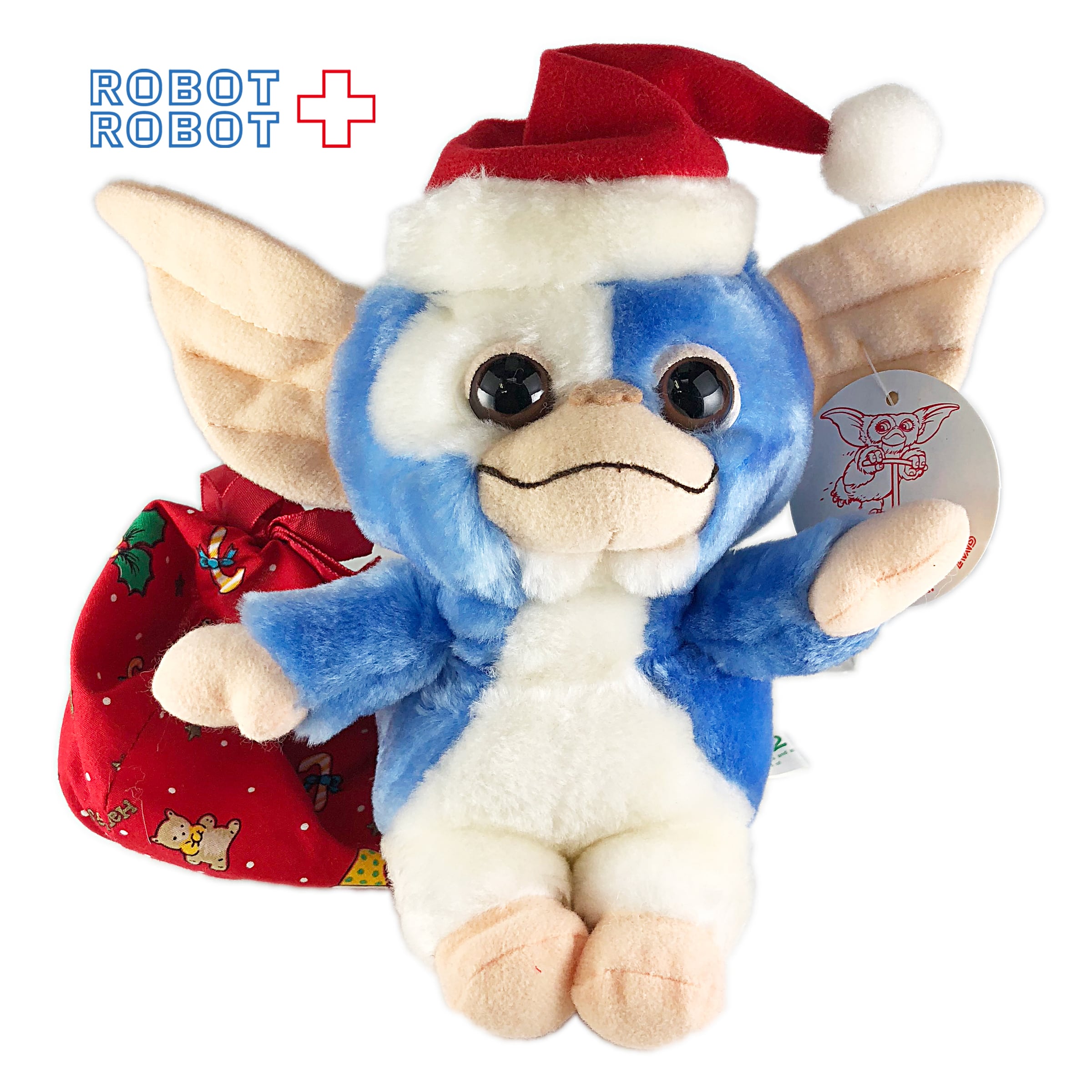 ジュンプランニング グレムリン2 ギズモ ぬいぐるみ サンタ 水色 
