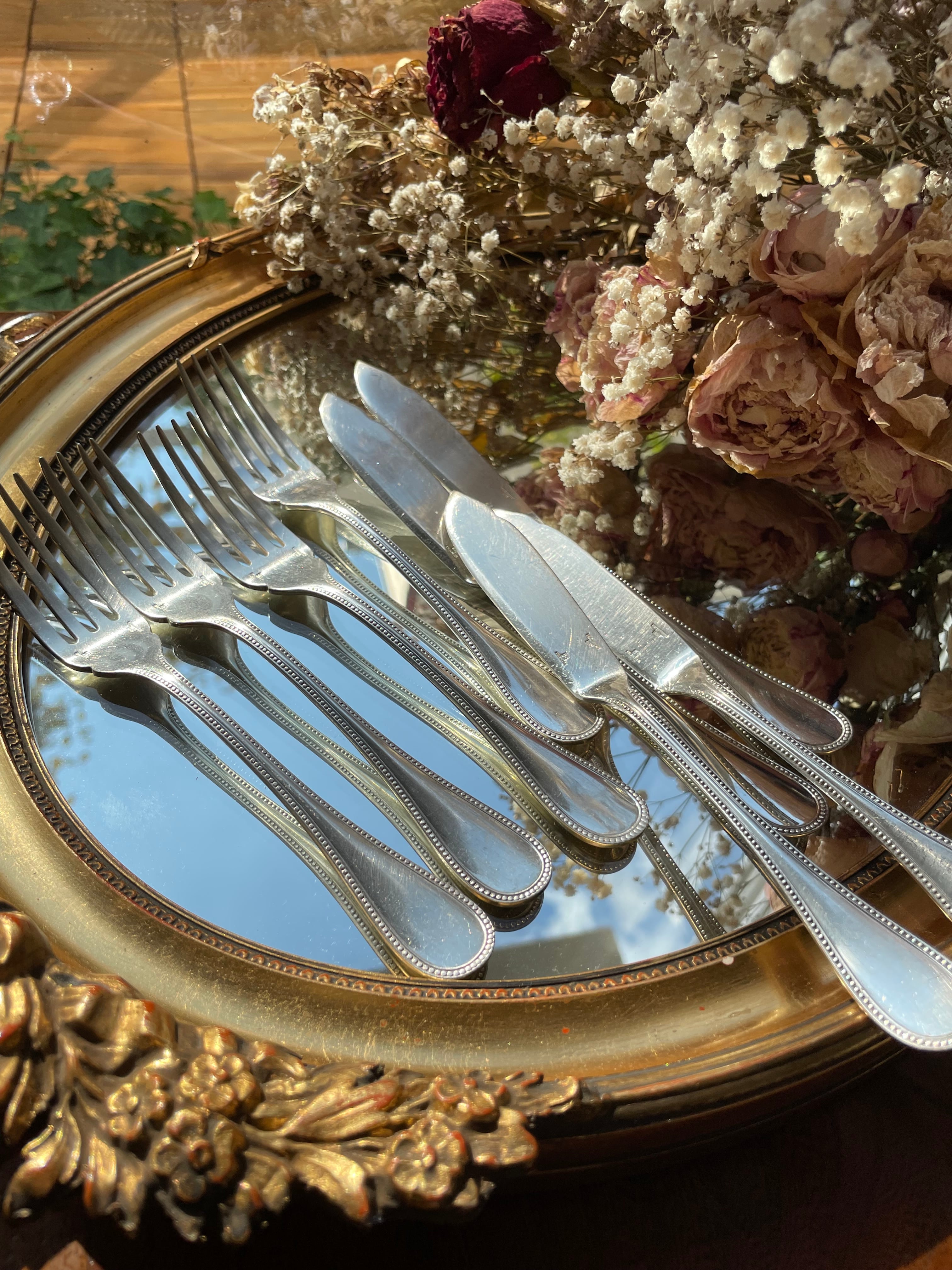 希少 クリストフル マルメゾン デザートフォーク 未開封 6点 希少 クリストフル マルメゾン デザートフォーク 未開封 6点