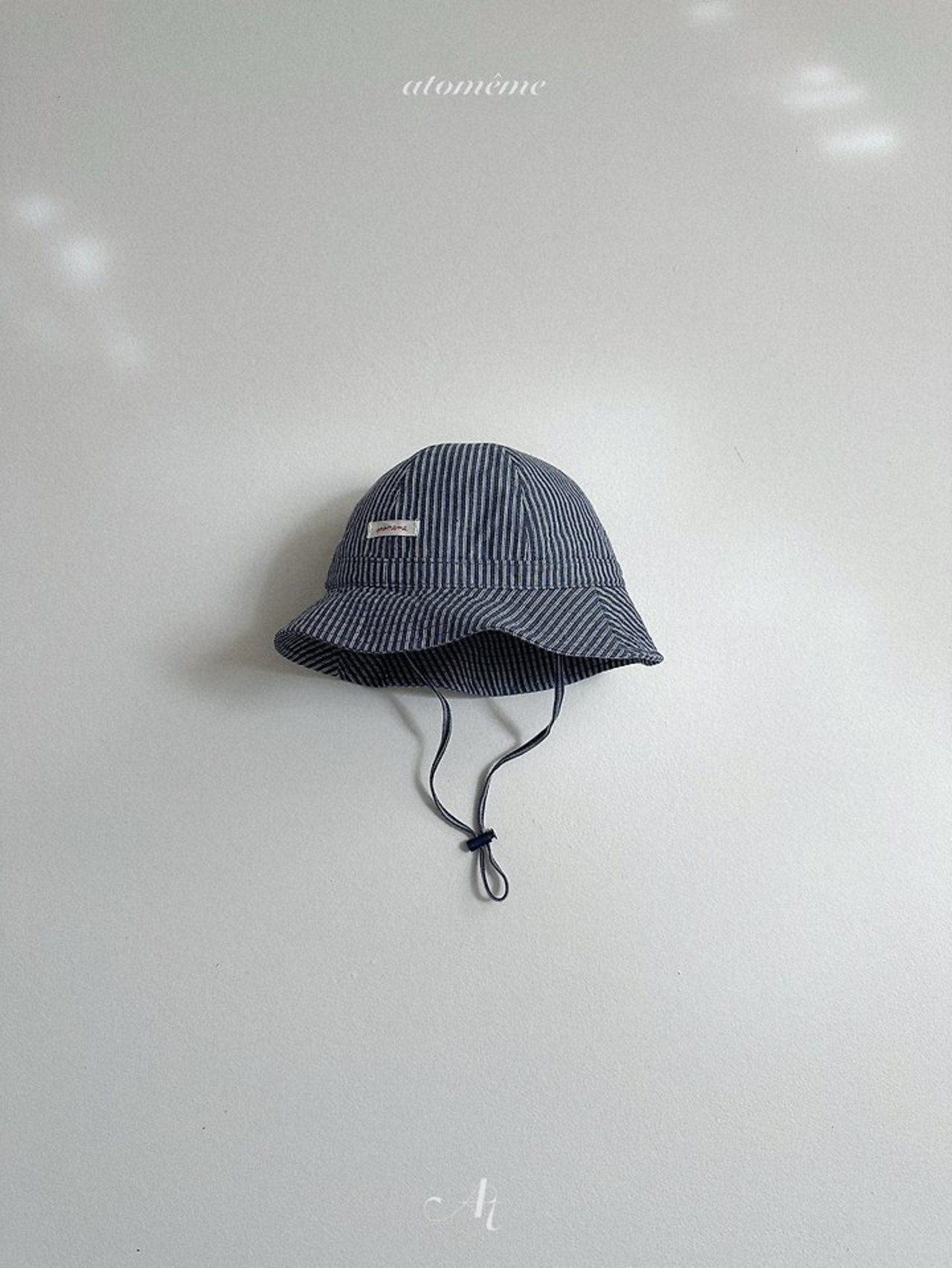 【取寄/韓国直送】atomeme 26/SM  ストライプサマーバケットハット｜帽子｜夏服｜韓国子供服
