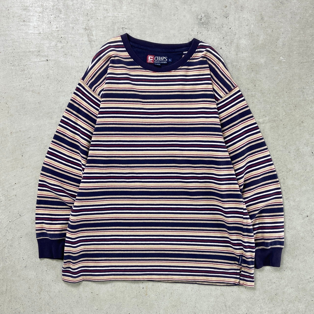 90年代 CHAPS Ralph Lauren チャップス ラルフローレン ボーダー 