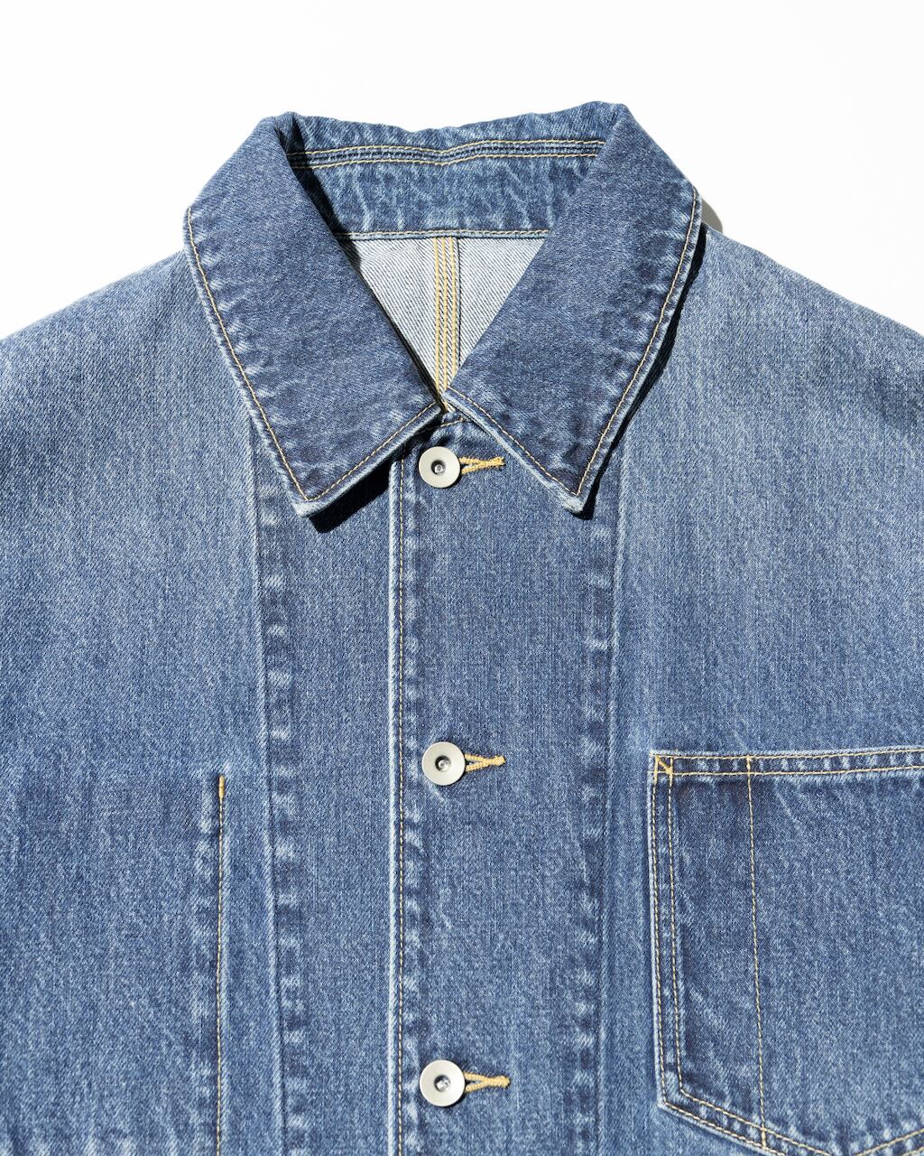 FreshService DENIM ENGINEER JACKET Sサイズ FreshService * CORPORATE DENIM ENGINEER JACKET(2色展開) | public