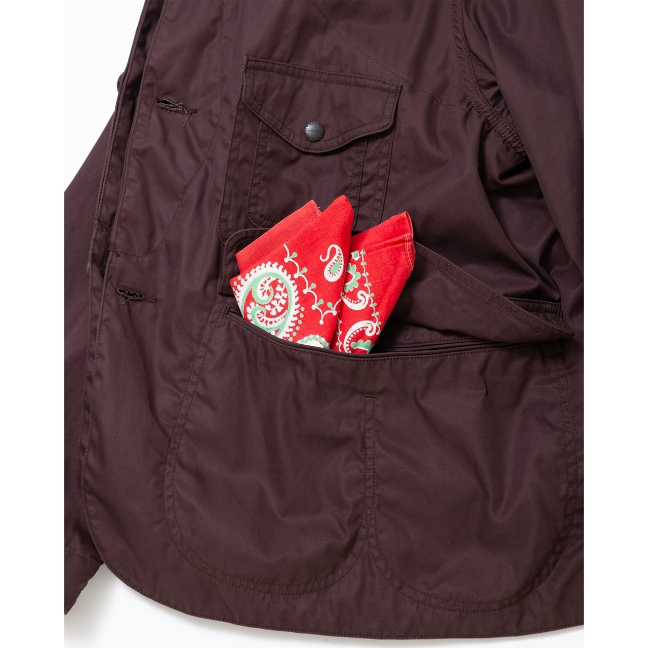 THE CORONA UTILITY / GAME JACKET High Density Chambray Gabardine