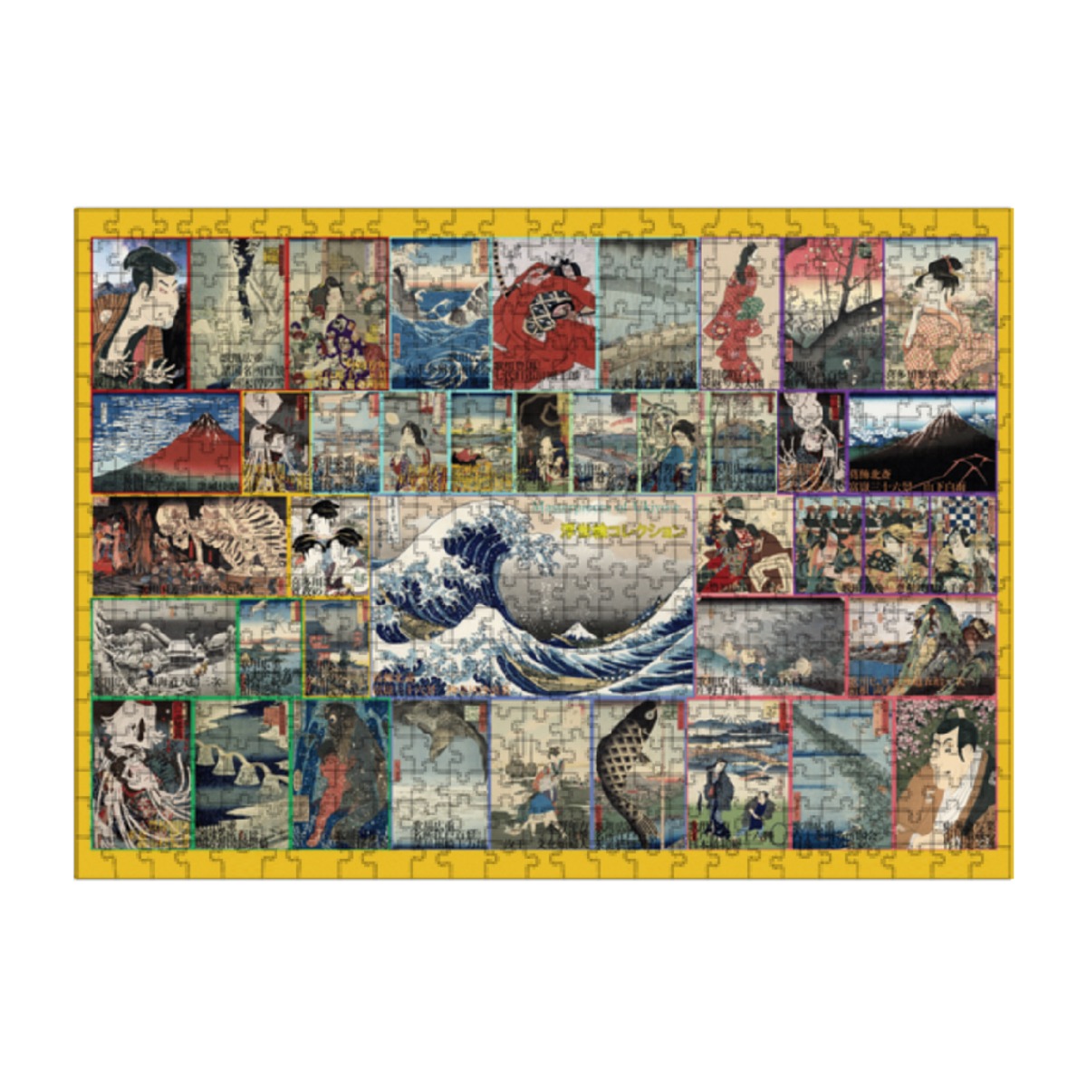 ジグソーパズル 500ピース横型 浮世絵コレクション | Michelangelo